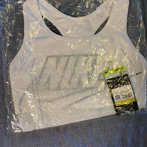 NWT Nike DriFit Sports Bra - block logo